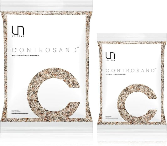 UNS Controsand - Tahoe, 3L - Natural Freshwater 3-5 mm Neutral Gravel - Decorative Small Rocks for Aquascaping Planted Tank - Aquarium Terrarium Substrate for Betta, Shrimp, Fish, Reptile Decor