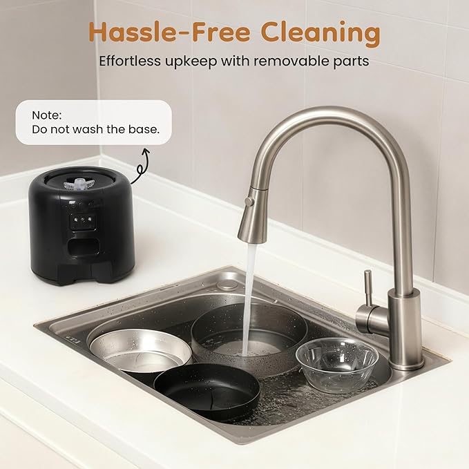 Automatic Cat Feeder, Adjustable 1080p Camera, 5G WiFi & App Control Cat Food Dispenser, Automatic Feeder Cat Dry Food with Dual Power & Voice Recording, Smart Automatic Dog Feeder Portion Control