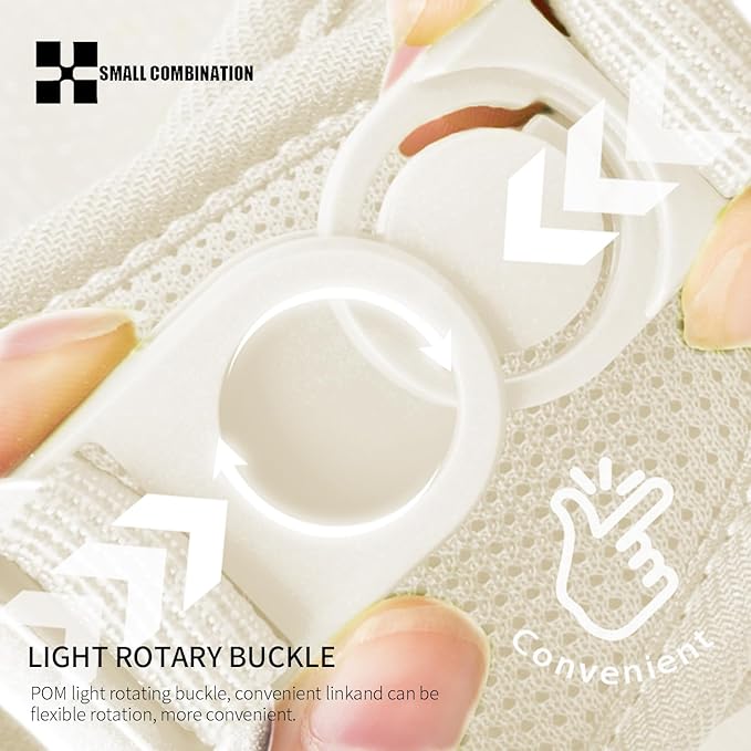 Adjustable Dog Harness with Leash, Reflective Mesh, No-Pull Design，Matching Lead Rope (Cream-Coloured, M)