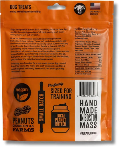 Polkadog Wonder Nuggets 3-Pack– Soft & Chewy Dog Treats with Peanut Butter – Healthy, Limited Ingredient Training Treats for All Dog Breeds and Ages – Natural, Made in USA – 10 oz (Pack of 3)