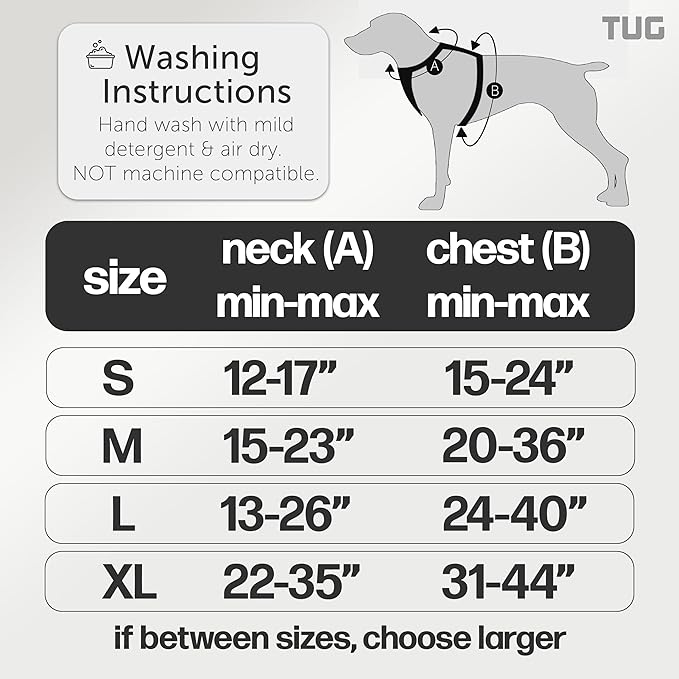TUG Grab Dog Harness | Integrated Traffic Leash Magnetically Attached for Quick Control (Small/Green)