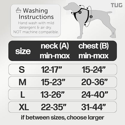 TUG Grab Dog Harness | Integrated Traffic Leash Magnetically Attached for Quick Control (Small/Green)