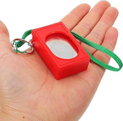 Luxshiny 2pcs Dog Training Clickers Press Clicker with Bell Sound for Puppy and Kitten Behavioral Training and Undesired Behavior Correction