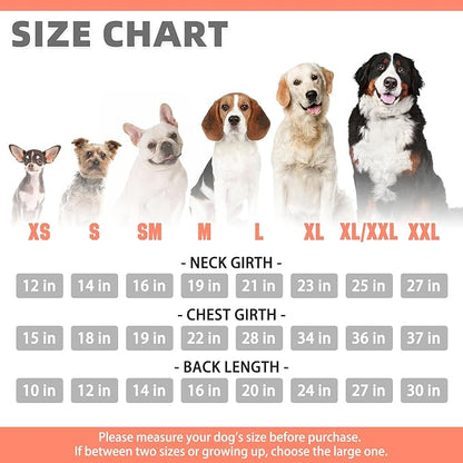 KOOLTAIL Fall Dog Hoodie - Soft & Warm Dog Thanksgiving Sweater with Leash Hole and Pocket, Pet Winter Coat, Cold Weather Clothes Sweatshirt for Small Medium Large Dogs Puppy Cat Boys Girls, Orange S