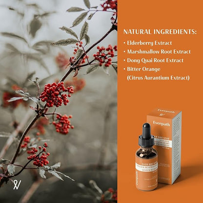Everpath Respiratory Support for Dogs - 2 Fluid Ounces/60mls | Made in The USA | Boosts Immune Support & Healthy Breathing | Enhances Respiratory Function | Natural Solution for Pets