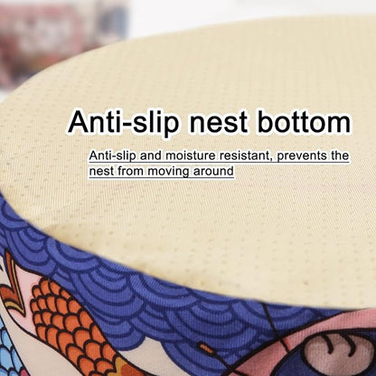 寵幸 Ramen Noodle Dog & Cat Bed,Keep Warm and Super Soft Creative Pet Nest for Indoor Cats,Removable Washable Cushion for Small Medium Large Dogs and Cats