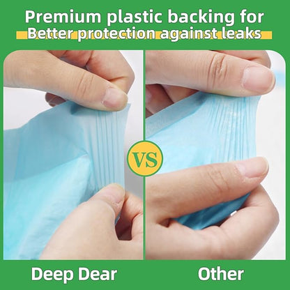 DEEP DEAR Dog Pee Pads Extra Large 30"x36", 40-Count Puppy Pads XXL, Leak-Proof X-Large Pee Pads for Dogs, Super Absorbent Dog Potty Training Pads XL, Disposable Pet Urine Bed Pads for Doggie, Cats