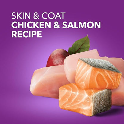 IAMS Advanced Health Skin & Coat Adult Dry Dog Food Chicken and Salmon Recipe, 6 lb. Bag