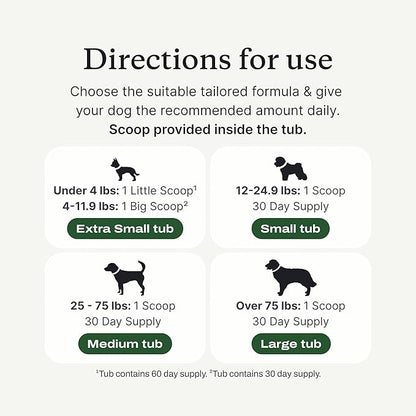 PetLab Co. ProBright Dental Powder - Dog Breath Freshener - Teeth Cleaning Made Easy – Targets Tartar & Bad Breath - Formulated for Medium Size Dogs - Packaging May Vary