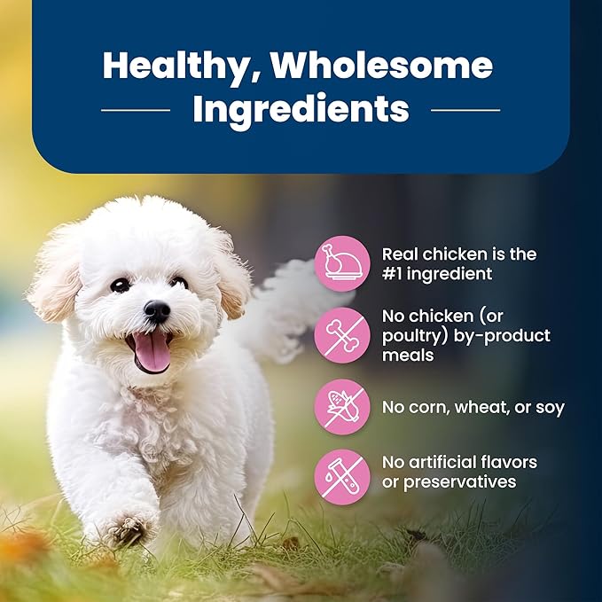 Blue Buffalo Life Protection Formula Natural Adult Small Breed Dry Dog Food, Chicken and Brown Rice 5-lb Trial Size Bag