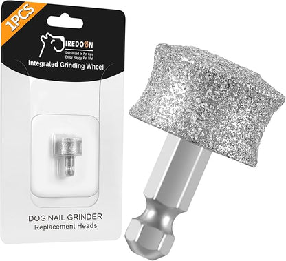Dog Nail Grinder Replacement Head-Integrated Grinding Head for Casfuy and Most Brands, Highly Efficient, Safe and Durable (1pcs)
