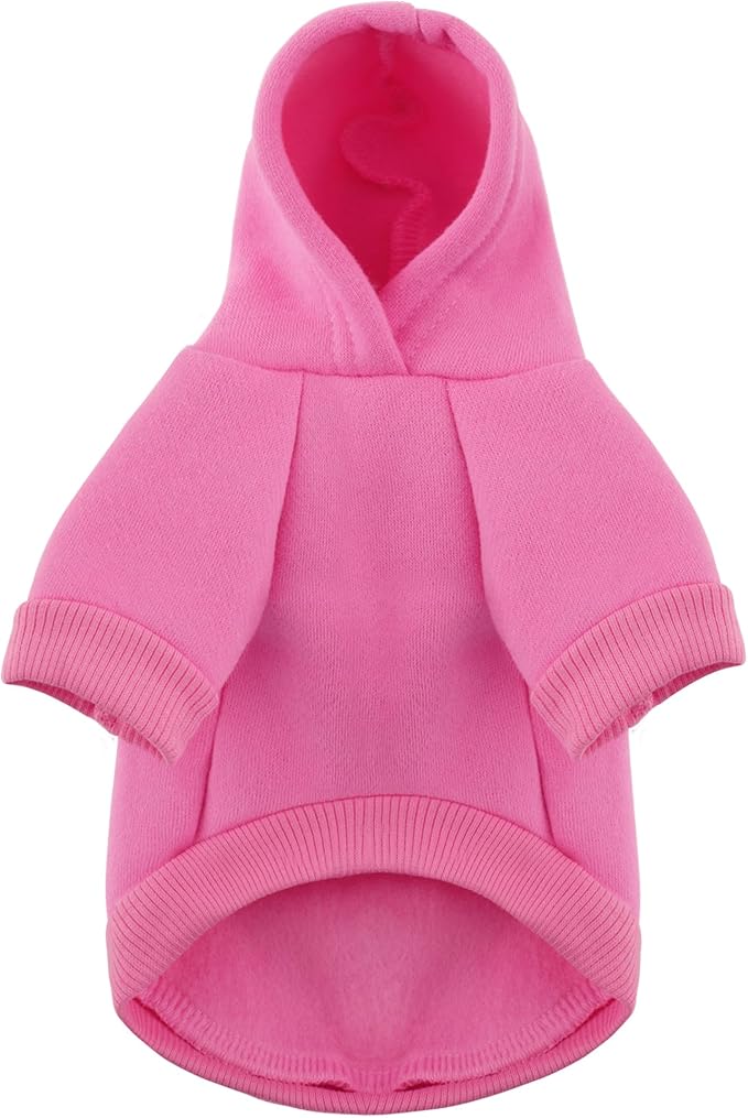 Paiaite Pink Chihuahua Dog Hoodie: Keep Your Pup Warm and Stylish with a 'The Dog Face' Printed Sweatshirt, Pet Clothes, and Sweater Coat All in One Perfect for Winter and Cool Summer Nights! Pink M