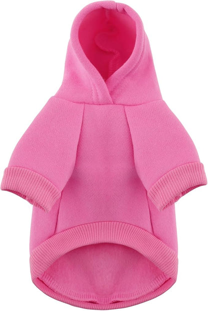Paiaite Pink Chihuahua Dog Hoodie: Keep Your Pup Warm and Stylish with a 'The Dog Face' Printed Sweatshirt, Pet Clothes, and Sweater Coat All in One Perfect for Winter and Cool Summer Nights! Pink M