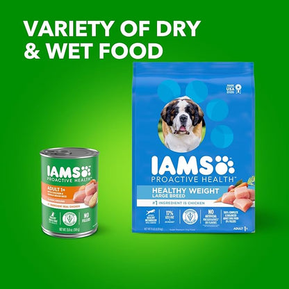 IAMS Proactive Health Healthy Weight Control Large Breed Adult Dry Dog Food with Real Chicken, 29.1 lb. Bag