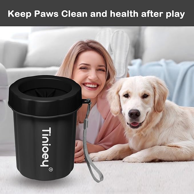 Dog Paw Cleaner for Large Dogs, Dog Paw Washer, Muddy Paw Cleaner, Pet Foot Cleaner, Dog Paw Protector Kit