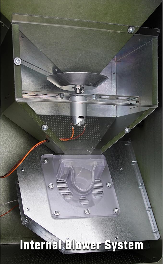 Texas Hunter Directional Fish Feeder w/Straight Legs - 70 lb. Fish Feed Capacity - Model DF125DL