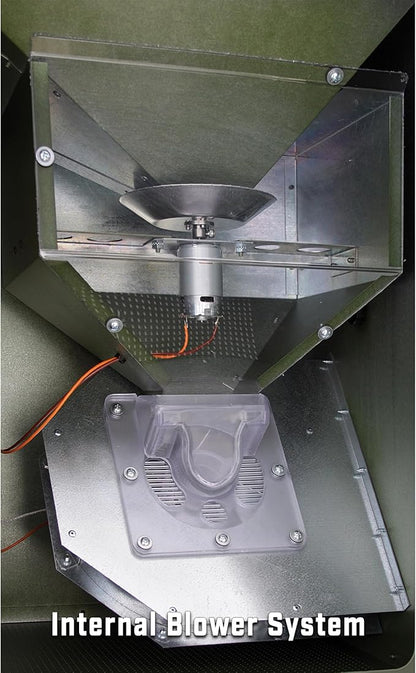 Texas Hunter Directional Fish Feeder w/Straight Legs - 70 lb. Fish Feed Capacity - Model DF125DL