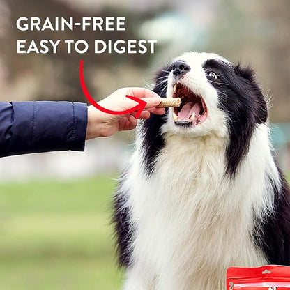 Stella & Chewy's Freeze-Dried Raw Wild Weenies Dog Treats - High-Protein Training Treats for Dogs & Puppies - All-Natural Red Meat Recipe with 97% Meat & Organs - USA Made - 3.25 oz Bag