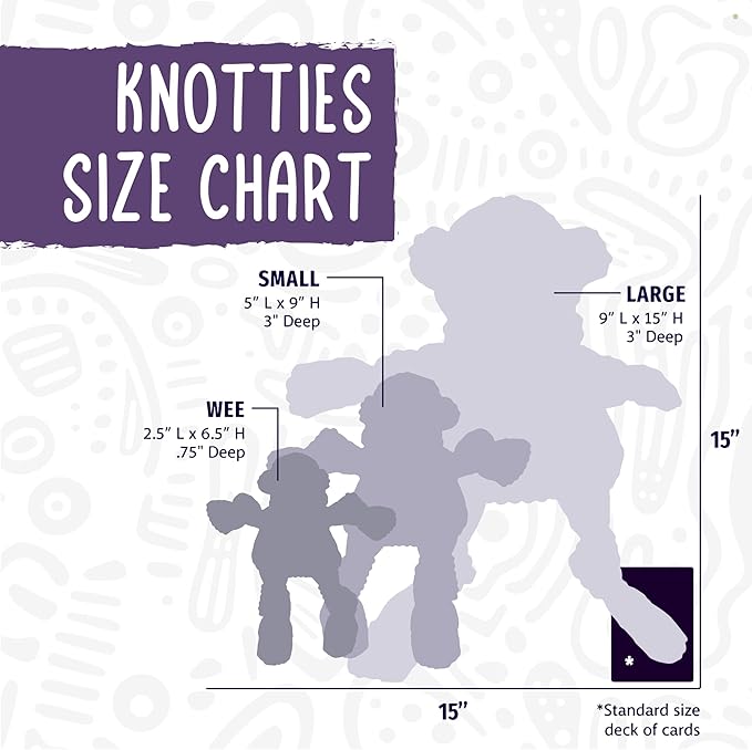 SAGEFINDS Hugglehounds® Trout Knottie® Tuffut Dog Toy | Squeaky Chew Toy | Plush Crinkle Toy | Small, Medium, Large Size Dogs