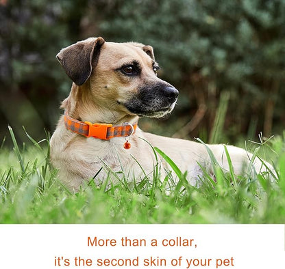 Cute Plaid Dog Collar with Safety Buckle - Adjustable and Comfortable Dog Collars for Small Medium Large Dogs, Stylish Puppy Collar for Boy Girl Pets