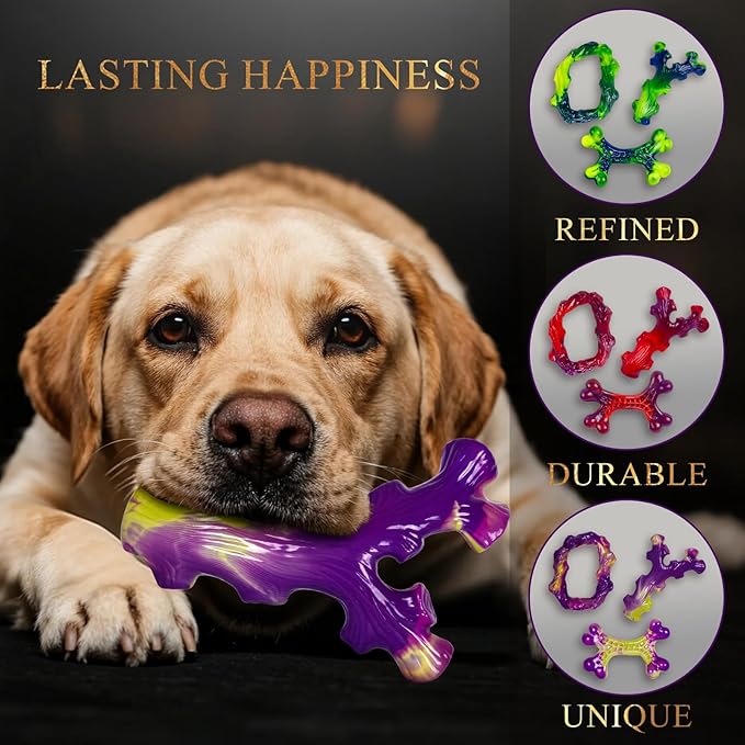 Frienhund 9-Pack Indestructible Dog Toys for Aggressive Chewers, Durable Chew Toys for Large Dogs, Dog Toy for Aggressive Chewer Large Breed, A Super Set for Happiness for All Dogs