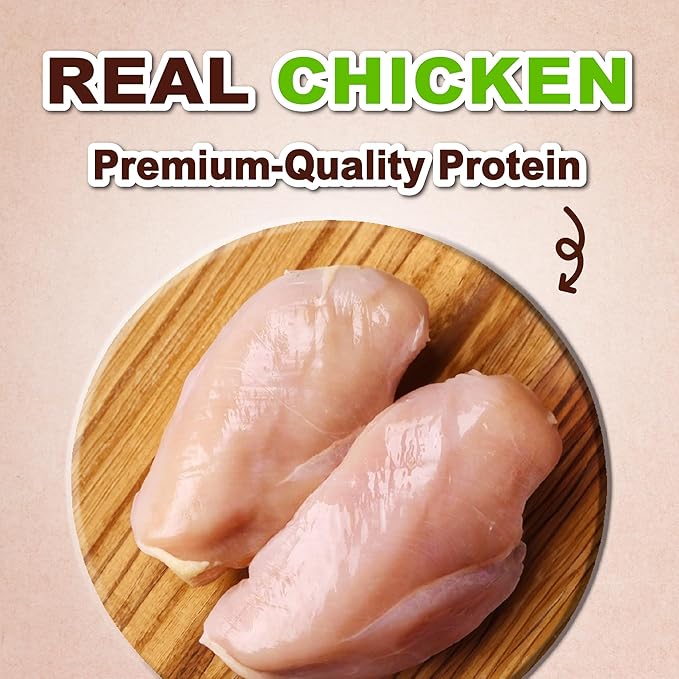 Afreschi Natural Soft Chicken Dental Chews with Chlorophyll 24 oz, Dog Treats, All Natural, Hypoallergenic & Grain-Free, High-Protein, Healthy & Easily Digestible, Soft Texture