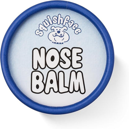 Squishface Nose Balm - Soothe & Protect Dry, Cracked Dog Snouts - Plant-Based, Lick-Safe Formulation to Aid in Relief of Hyperkeratosis - Great for All Breeds! (1.75 oz), Manufactured in USA