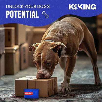 Interactive Dog Scent Training Kit Fun - Nose Work for Dogs, Hide and Seek Dog Toys, Enhance Dog Brain Games, Nose Scent work Games for All Ages Dog, Dog Scent Training Box, Scent Work Kit for Dogs