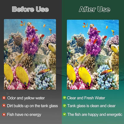 8 Count Medium Filter Cartridges Compatible with Tetra Whisper Bio-Bag Filters Medium Replacement Filter Cartridges for Whisper ReptoFilter and 10i IQ10 PF10 Power Filters -Ready to Use