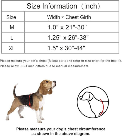 Kruz No Pull Dog Harness (Chest 26”-38”, Weight 44-88 lbs) Heavy-Duty Pet Harness for Large Breeds, Ultra-Comfort Fit, Lifetime Durability, Adjustable Dog Harness No Pull Design (Black, Large)