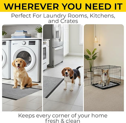 Glad for Pets Extra Large Charcoal Dog Training Pads - Absorbent Disposable Pee Pads for Dogs, Cats & Puppies - Jumbo-Size Potty Pads that Neutralize Urine Instantly - 30 Count Pet Supplies