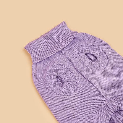 Dog Sweater for Small Medium Large Dogs - Warm Winter Turtleneck Knit Dog Sweaters Soft Pet Cat Clothes Christmas Coat Indoor Outdoor Use for Puppy Kitten Male Female Girl Boy Pets