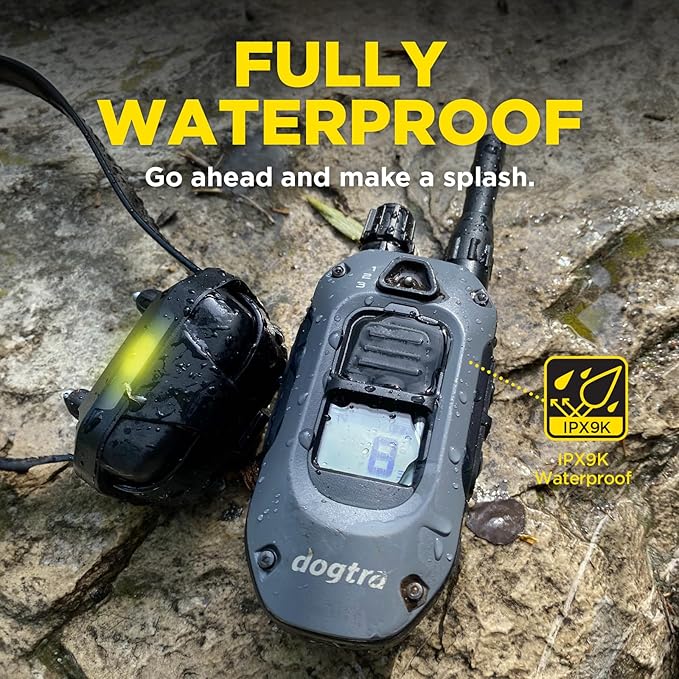 Dogtra X-Series X1 E-Collar Remote Transmitter Only (Compatible with 280X) 10 lbs+, 1/2 Mile Range, LED Light, 100 Levels of Precise Control for Stubborn Dogs, Waterproof, Boost for Quick Recall