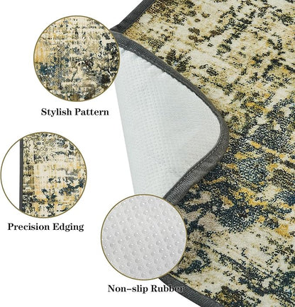 Qeils Washable Pee Pads for Dogs, 2 Pack Reusable Puppy Pads 36"x41" Super Absorbent Leakproof Dog Training Pads, Non-Slip Potty Pads for Floor, Crate, Couch, Whelping Pads Litter Mat Puppy Supplies