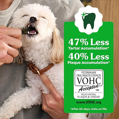 Greenies Veterinarian-Recommended Adult Natural Dental Dog Treats Regular Size, Original Flavor, (4) 18 ct Packs (72 Treats Total)