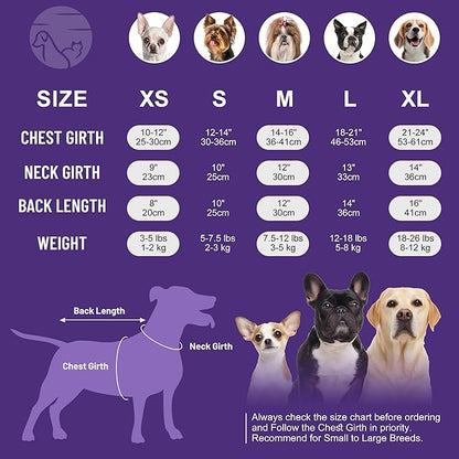cyeollo 2 Pack Dog Christmas Dress Holiday Dog Dresses for Small Dogs Soft Breathable Holiday Pet Clothes Girl Snowman Outfit Pet Apparel, XL