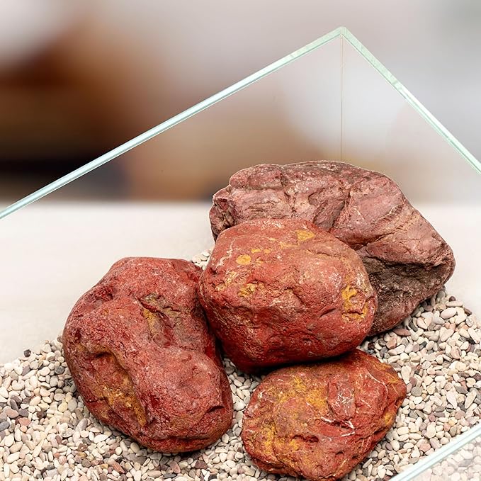 UNS Controsand - Tahoe, 3L - Natural Freshwater 3-5 mm Neutral Gravel - Decorative Small Rocks for Aquascaping Planted Tank - Aquarium Terrarium Substrate for Betta, Shrimp, Fish, Reptile Decor