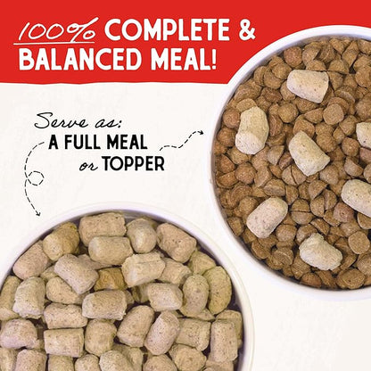 Stella & Chewy's Freeze-Dried Raw Beef Meal Mixers- Dog Food Topper and Mixer - Made with 95% Grass-Fed Beef, Organs & Bone - Perfect for Picky Eaters - Grain-Free - 1 oz (Pack of 2)