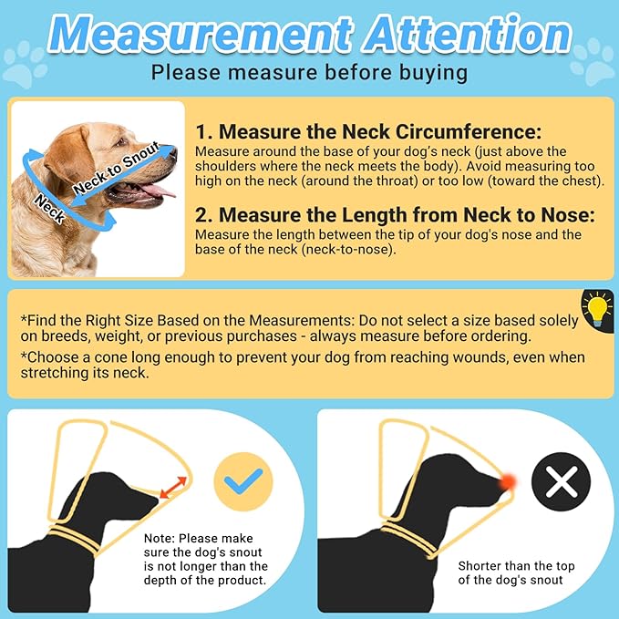 Dog Cone to Stop Licking, Clear Recovery Collar with Detachable Zipper, Sturdy Elizabethan Collar for Large Medium Small Dogs, Soft Adjustable Cone After Surgery Patented, Khaki XXL