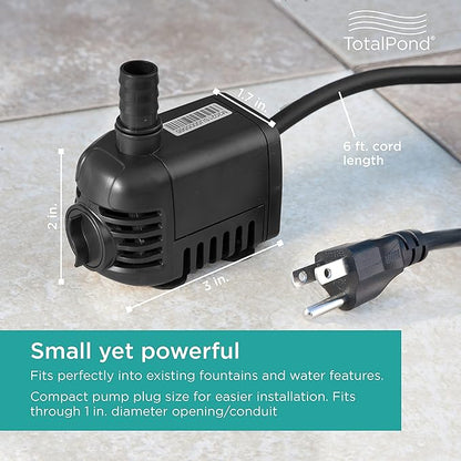 TotalPond 140 GPH Fountain Pump