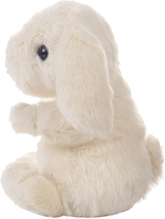 DILLY DUDU Cream Bunny/Rabbit Stuffed Animal Plush Soft Toy 6-Inch