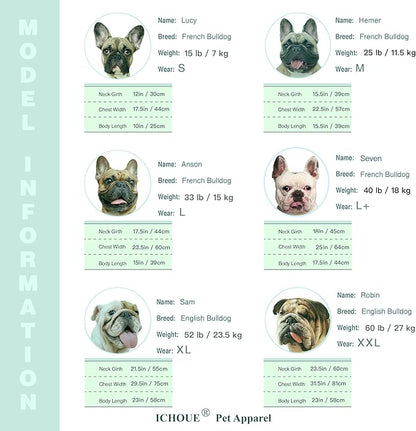 iChoue French Bulldog Bee Honeybee Bumblebee Caterpillar Insect Halloween Costumes Hoodies Sleeveless Clothes Outfits Cosplay Shirts for Dogs Frenchie Pug Boston - Black Yellow, Large Plus