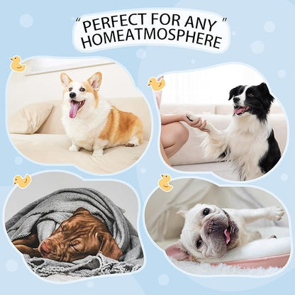 Paiaite Dog Pajamas Onesie: Comfortable Four-Legged Apparel for Small, Medium, & Large Dogs, Polyester Material for Comfort, Wrinkle Resistance, Moisture Wicking, and Stretchiness Yellow Duck S