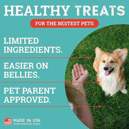 etta says! Training Treats - All Natural Variety Pack Soft Treats for Dogs - Bacon, Cheese, and Peanut Butter - Made in The USA (6 Oz Pack of 3)