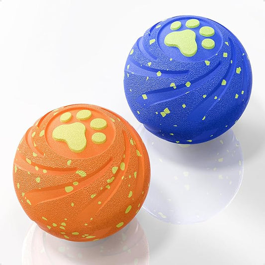 Interactive Dog Toys Balls Moving - Smart Automatic Bouncing Interactive Dog Ball, Durable Pet-Safe E-TPU, IPX7 Waterproof, Anti Boredom Dog Toys to Keep Them Busy for Large and Small Dogs(2 PACK)