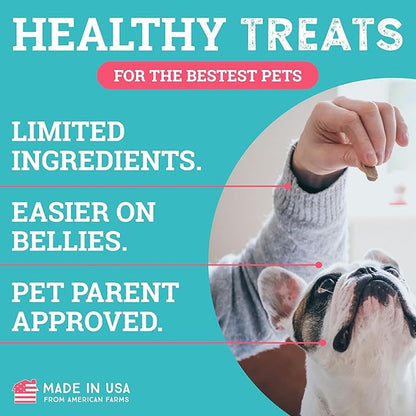 etta says! Training Treats - All Natural Pork and Bacon Soft Treats for Dogs - Made in The USA (16 Oz Pack of 1)