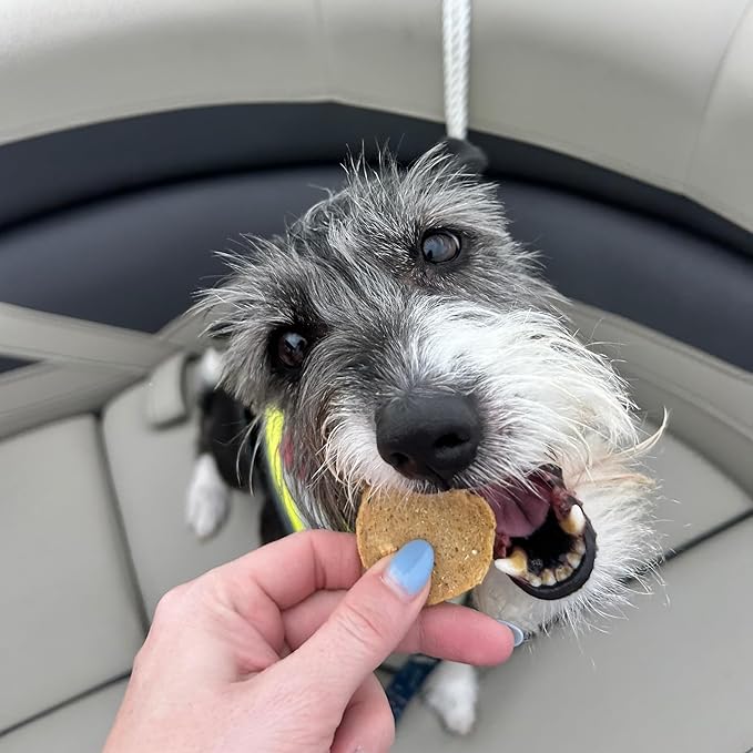 Farm To Pet - Dog Training Treats - 12 oz Fish Chips, Single Ingredient, Lean, All Natural, Healthy Treats for Small, Medium, Large Dog Breeds, & Puppies, Made in USA (12oz)