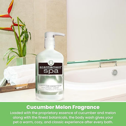 Best Shot Scentament Spa Caressing Body Wash, Cucumber Melon, 16 oz