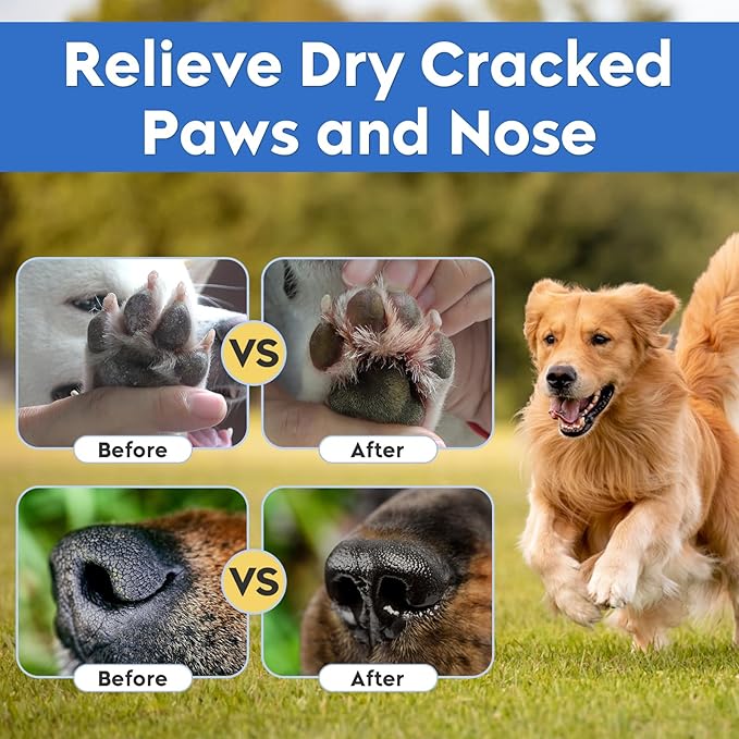 Dog Paw Care Kit- Paw Cleaner and Balm for Pet Foot Washer Care (1 Pack Dog Balm)