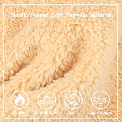 Dog Sweater Dresses for Small Dogs Girl, Winter Puppy Clothes Fleece Warm Puppy Hoodie, Pet Festival Outfits Apparel Clothing, Pet Outfits for Chihuahua Yorkie Skirt (Medium, Khaki)